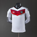 Camiseta Retro Alemania Local Manga Larga 2014 Versión Jugador - frente