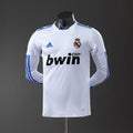 Camiseta Retro Real Madrid Local Manga Larga 10/11 Versión Jugador - frente