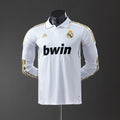 Camiseta Retro Real Madrid Local Manga Larga 11/12 Versión Jugador - frente
