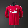 Camiseta Retro Real Madrid Tercera Manga Larga 11/12 Versión Jugador - frente