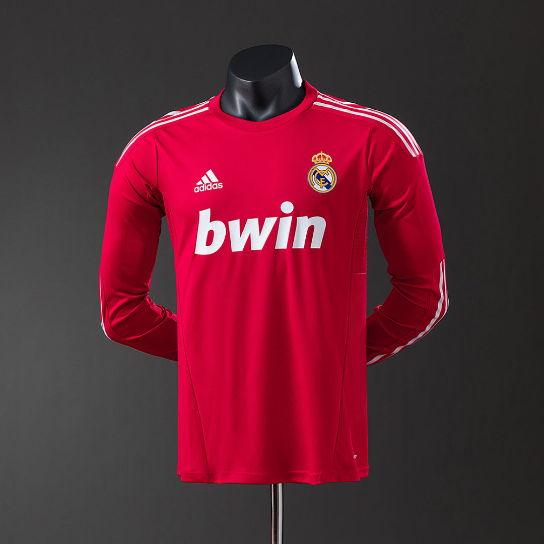 Camiseta Retro Real Madrid Tercera Manga Larga 11/12 Versión Jugador - frente