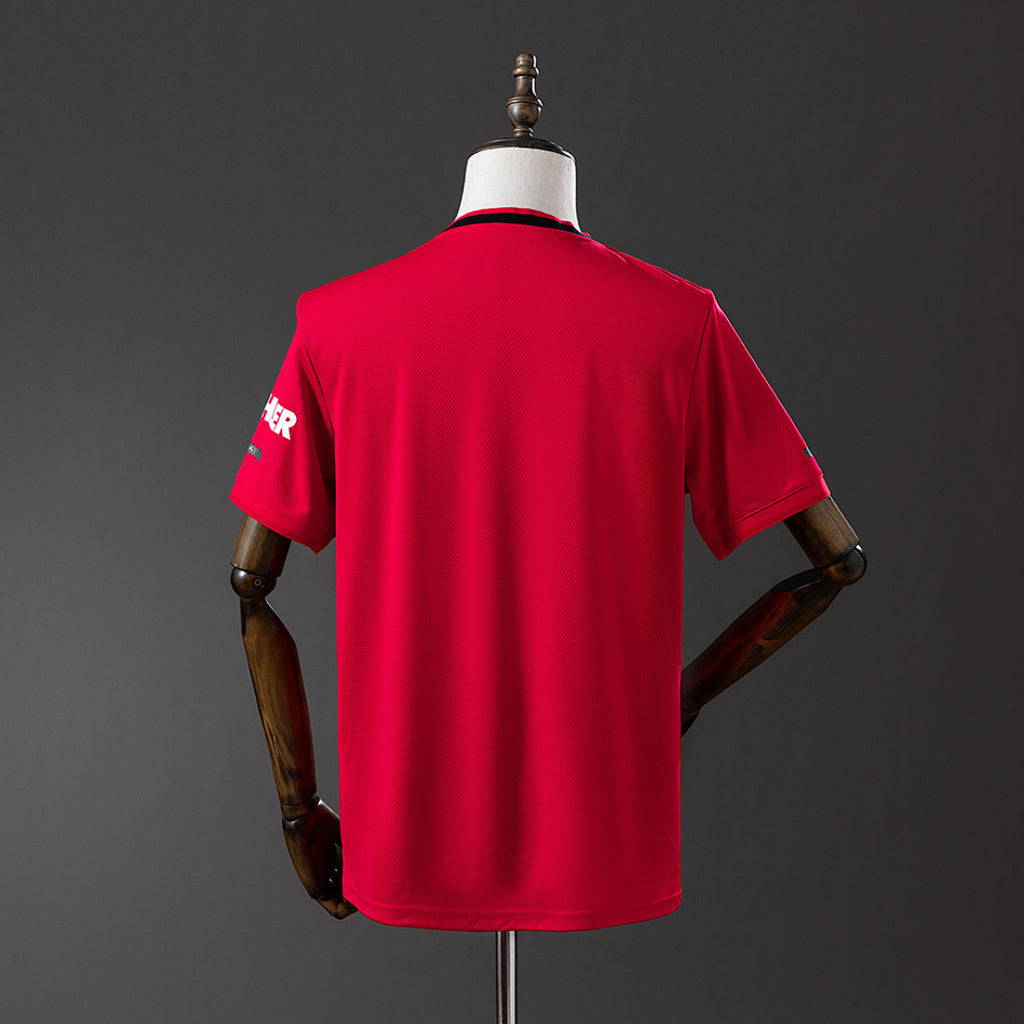 Camiseta Retro Manchester United Local 19/20 - espalda