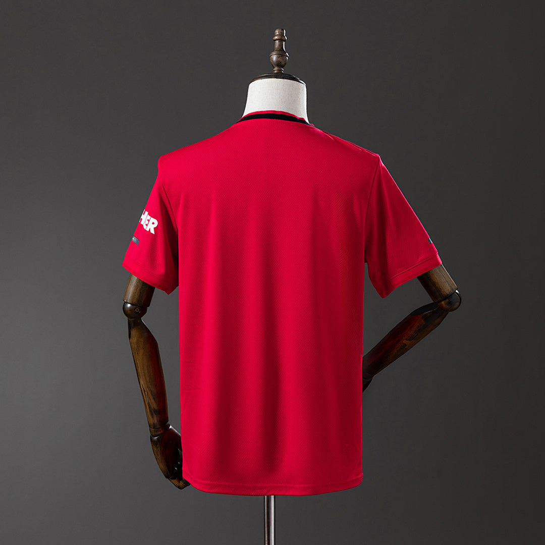 Camiseta Retro Manchester United Local 19/20 - espalda