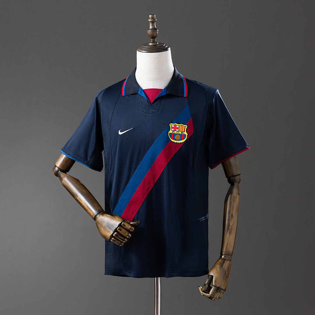 Camiseta Retro FC Barcelona Tercera 02/03 - frente