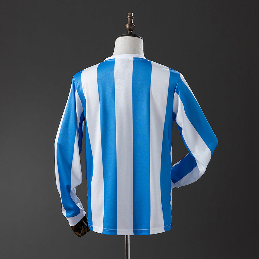 Camiseta Retro Argentina Local Manga Larga 1986 - espalda
