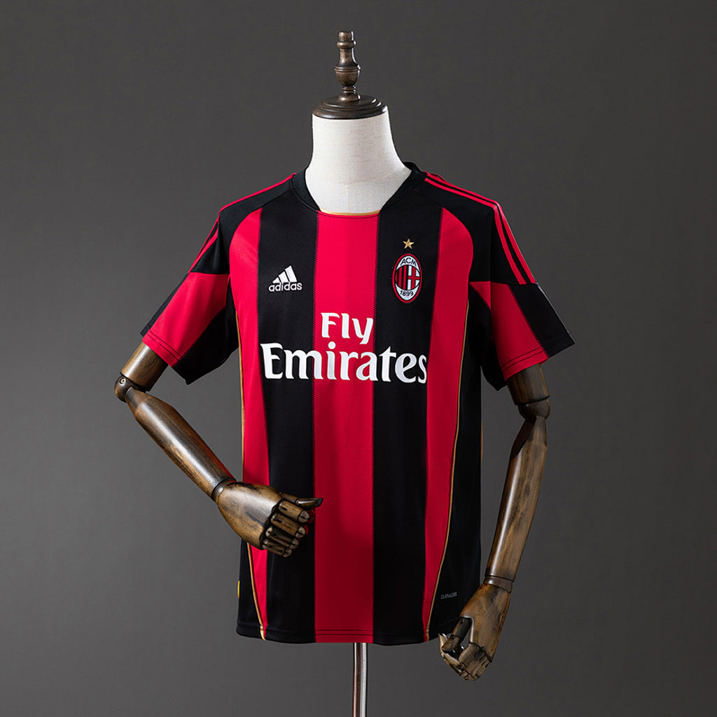Camiseta Retro AC Milan Local 10/11 - frente