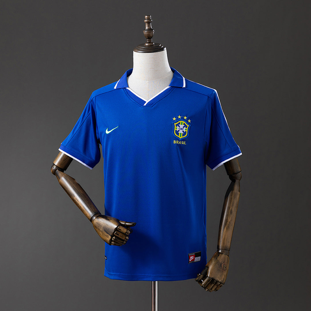 Camiseta Retro Brasil Visita 1997 - frente