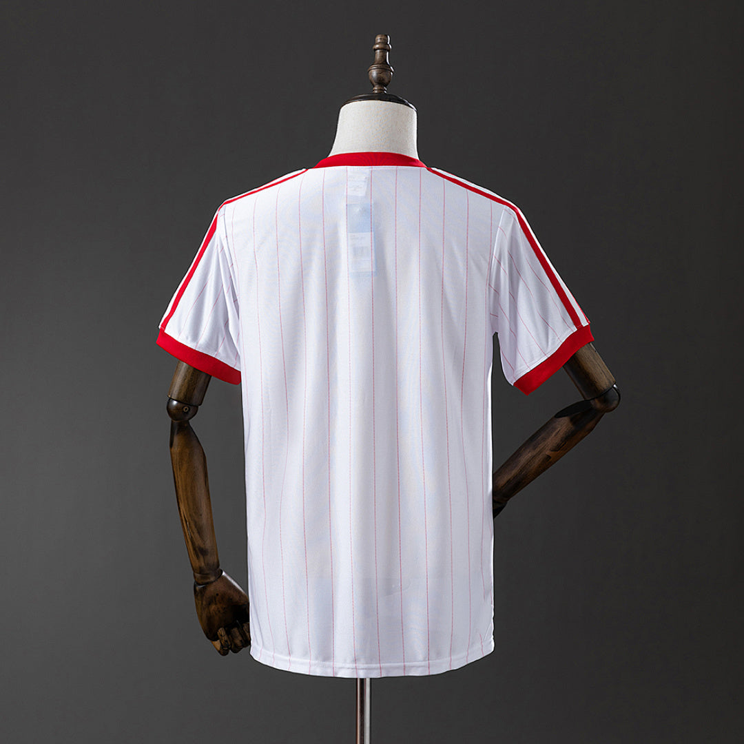 Camiseta Retro Polonia Local 1982 - espalda
