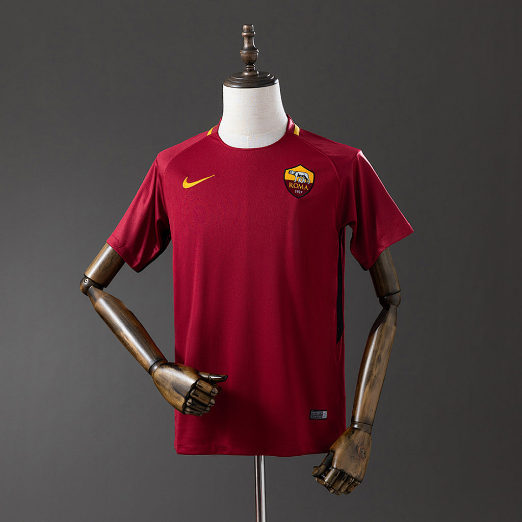 Camiseta Retro AS Roma Local 17/18 - frente