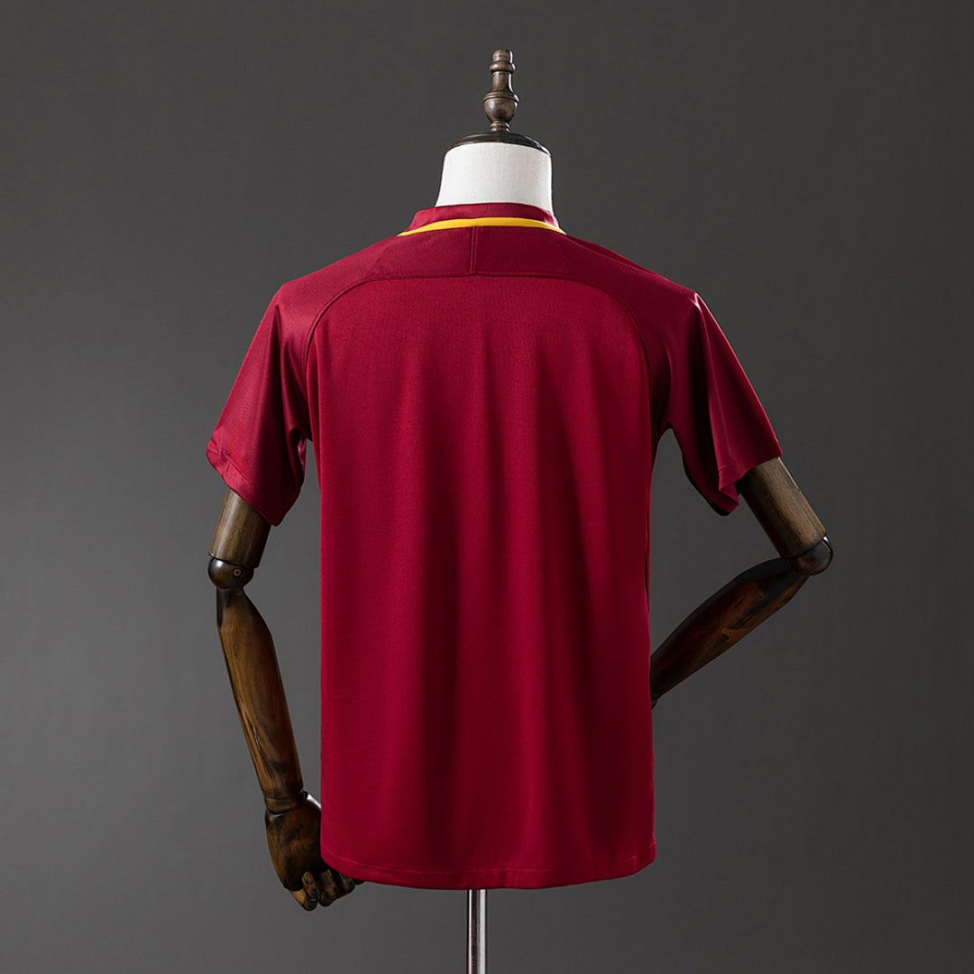Camiseta Retro AS Roma Local 17/18 - espalda