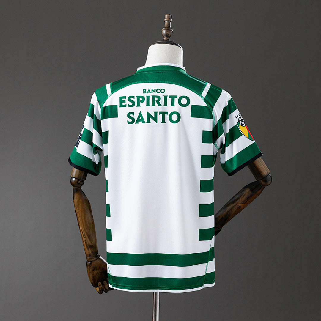 Camiseta Retro Sporting CP Local 03/04 - espalda