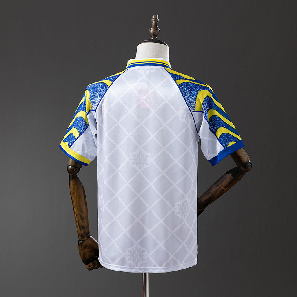 Camiseta Retro Parma Calcio Visita Celeste y Gris Claro 95/97 - espalda