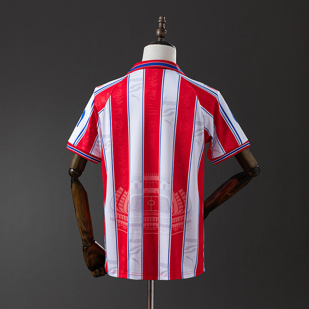 Camiseta Retro Atlético de Madrid Local 96/97 - espalda