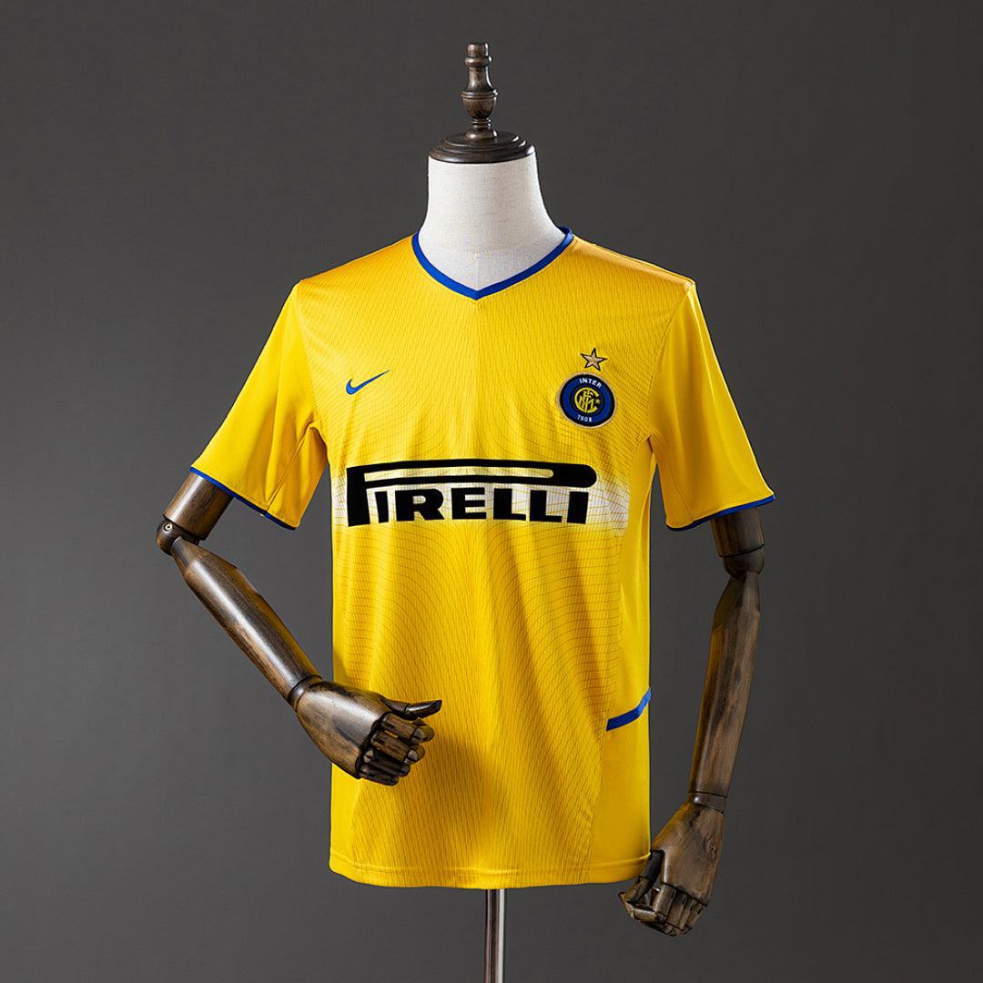 Camiseta Retro Inter de Milán Tercera Manga Larga 02/03 - frente