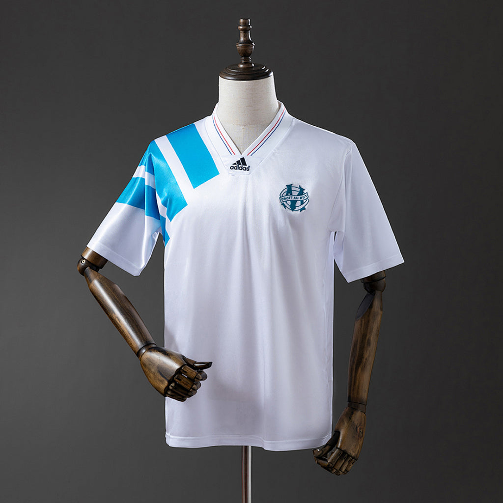 Camiseta Retro Olympique de Marsella Local 92/93 - frente