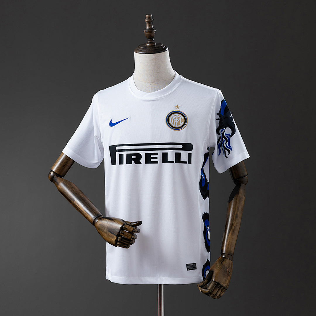 Camiseta Retro Inter de Milán Visita Manga Larga 10/11 - frente