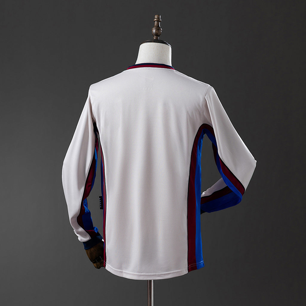 Camiseta Retro FC Barcelona Visita Manga Larga 98/99 - espalda