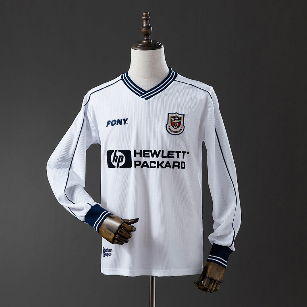 Camiseta Retro Tottenham Hotspur Local Manga Larga 97/99 - frente