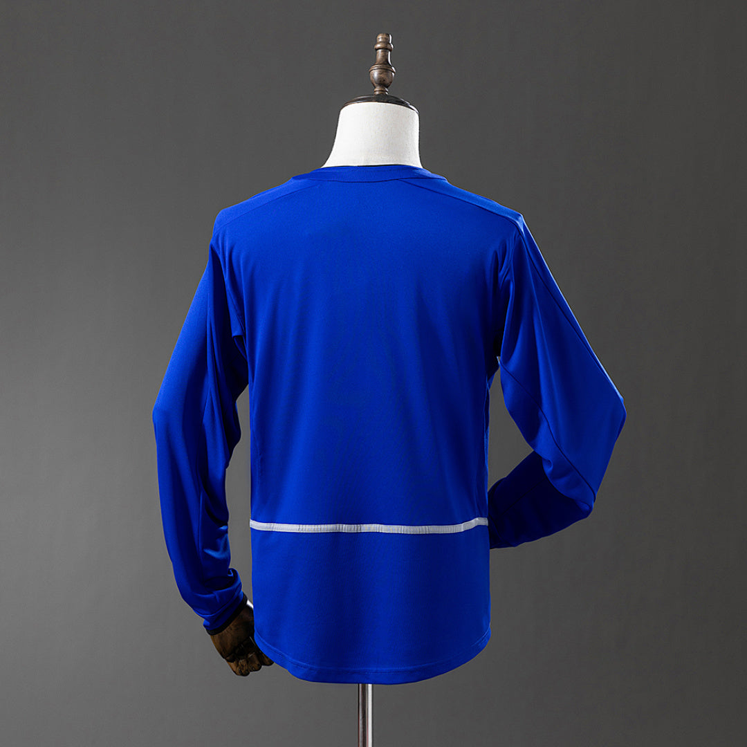 Camiseta Retro Manchester United Tercera Manga Larga 02/03 - espalda
