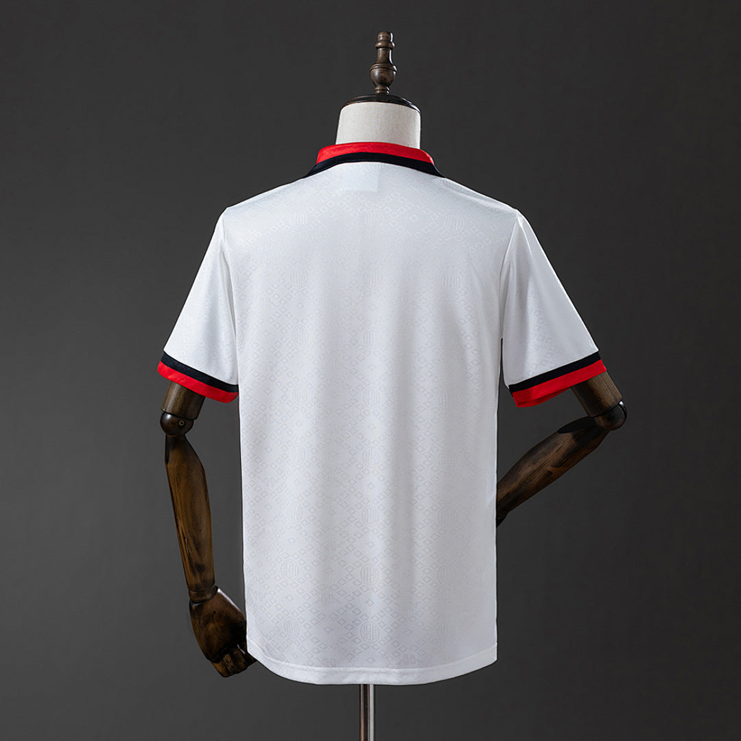 Camiseta Retro AC Milan Visita 89/90 - espalda