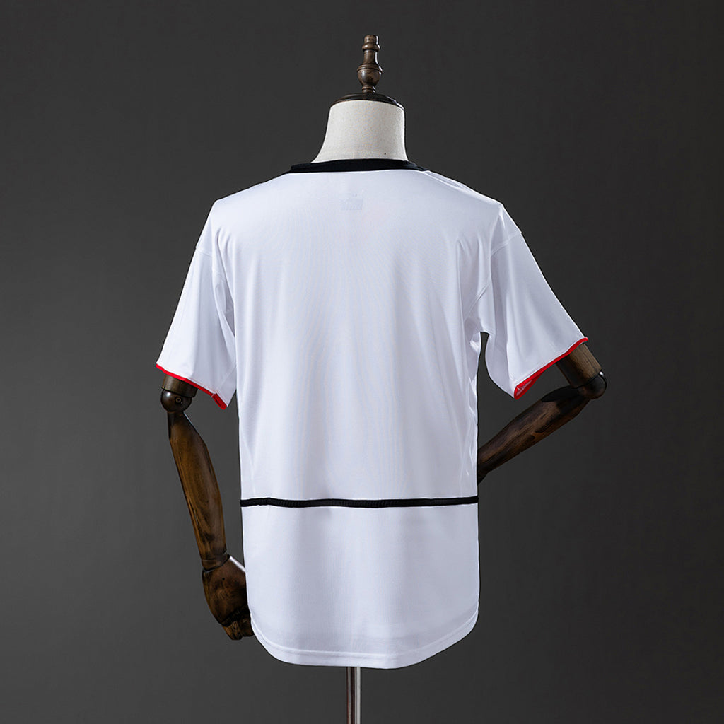 Camiseta Retro Manchester United Visita 08/09 - espalda