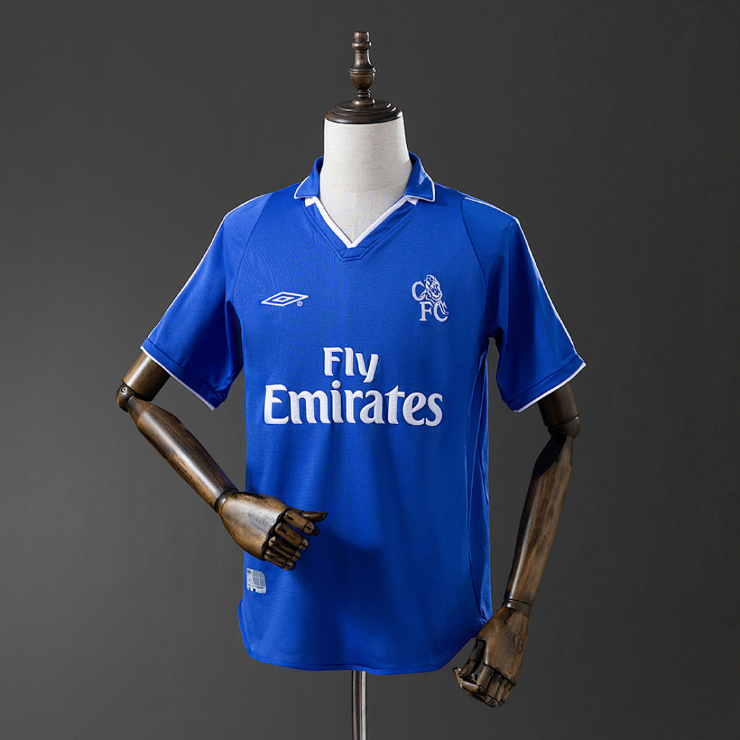 Camiseta Retro Chelsea Local 01/03 - frente