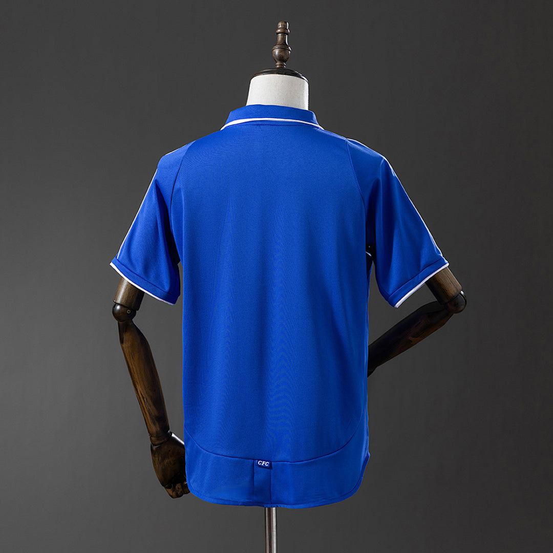 Camiseta Retro Chelsea Local 01/03 - espalda