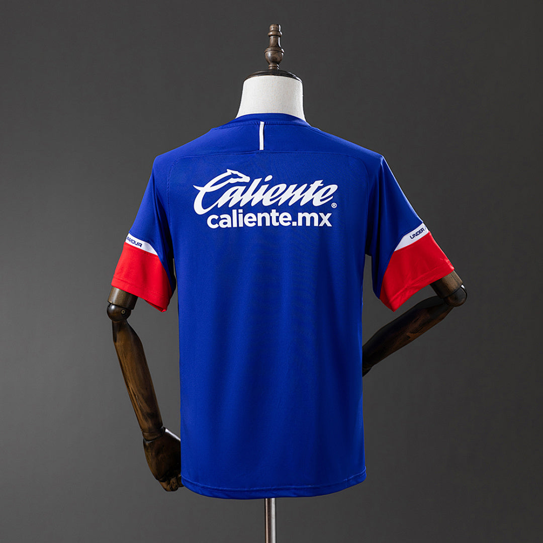 Camiseta Retro Cruz Azul Local 18/19 - espalda