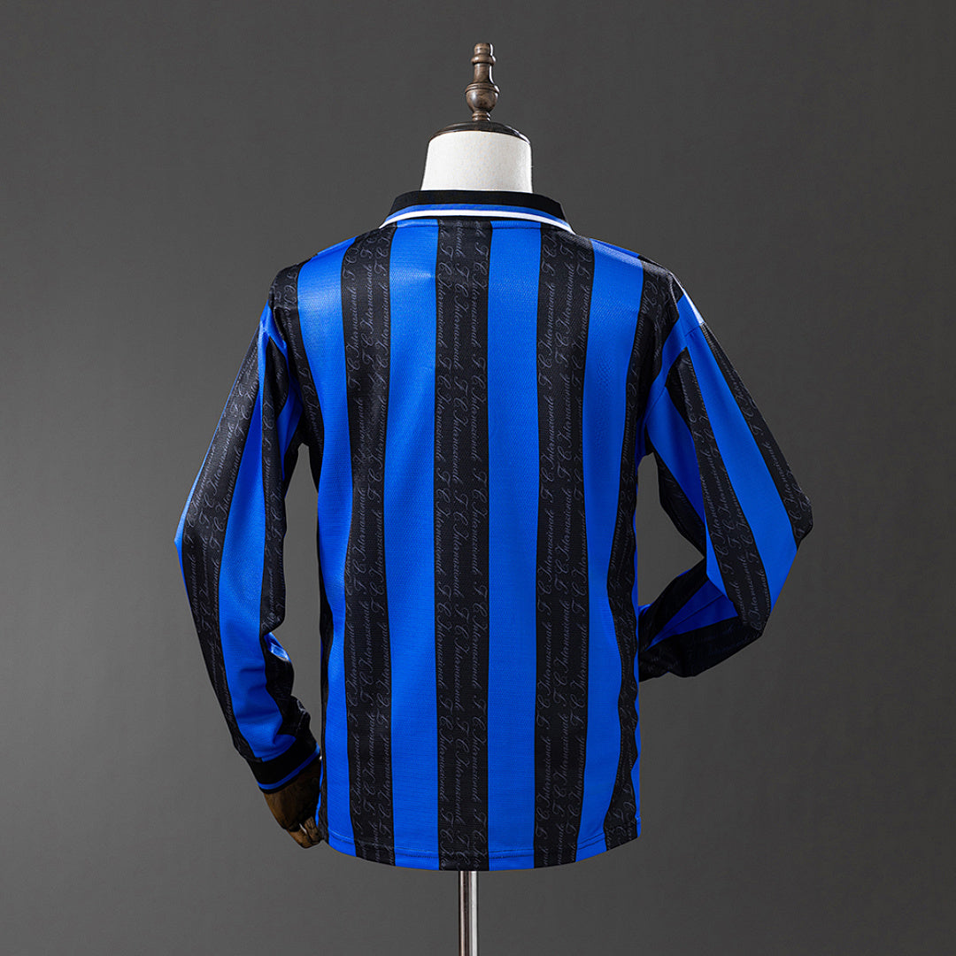 Camiseta Retro Inter de Milán Local Manga Larga 97/98 - espalda