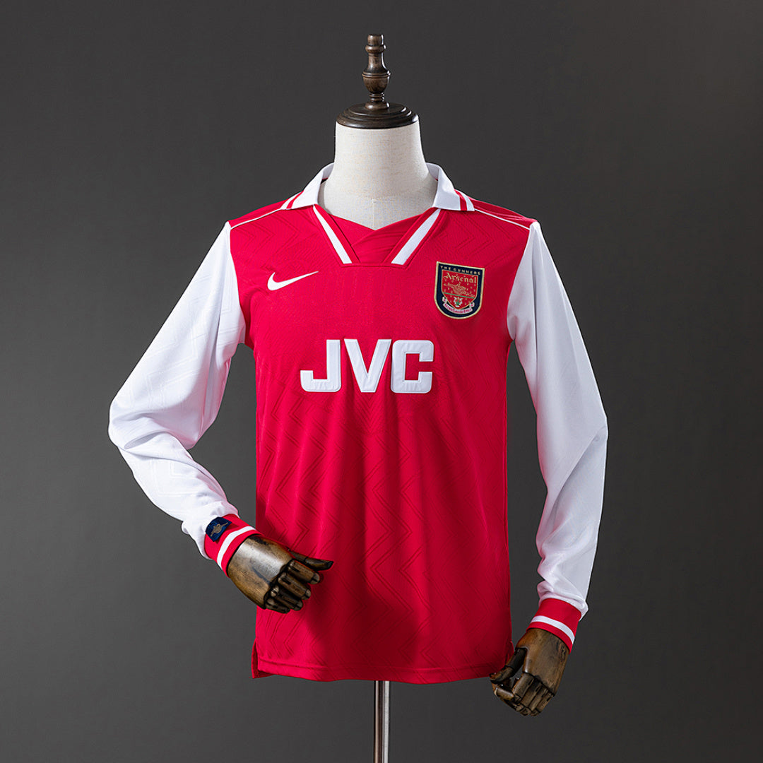 Camiseta Retro Arsenal Local Manga Larga 96/97 - frente