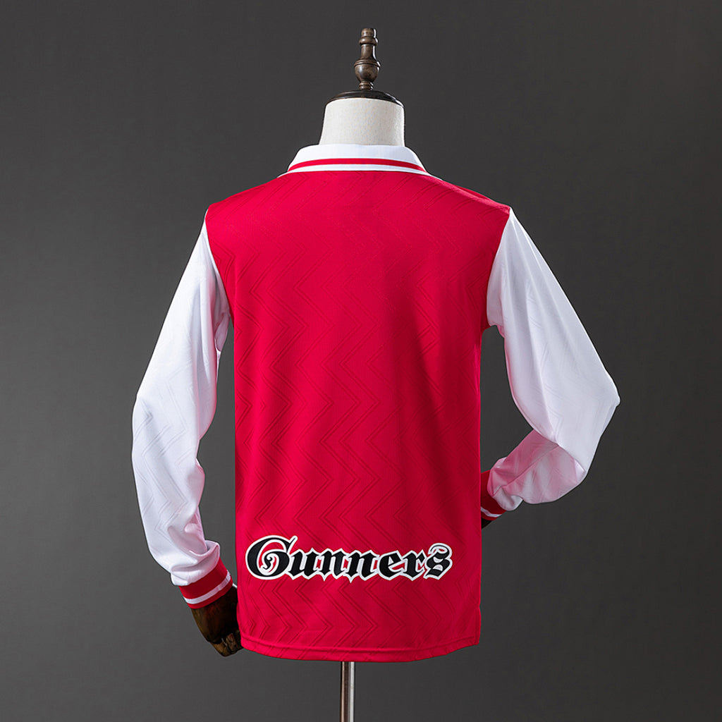 Camiseta Retro Arsenal Local Manga Larga 96/97 - espalda