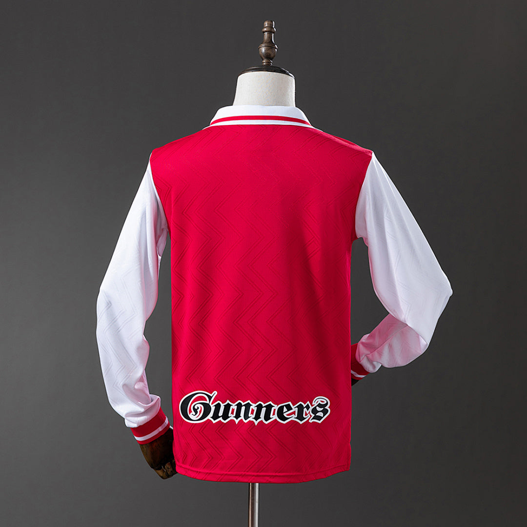 Camiseta Retro Arsenal Local Manga Larga 96/97 - espalda