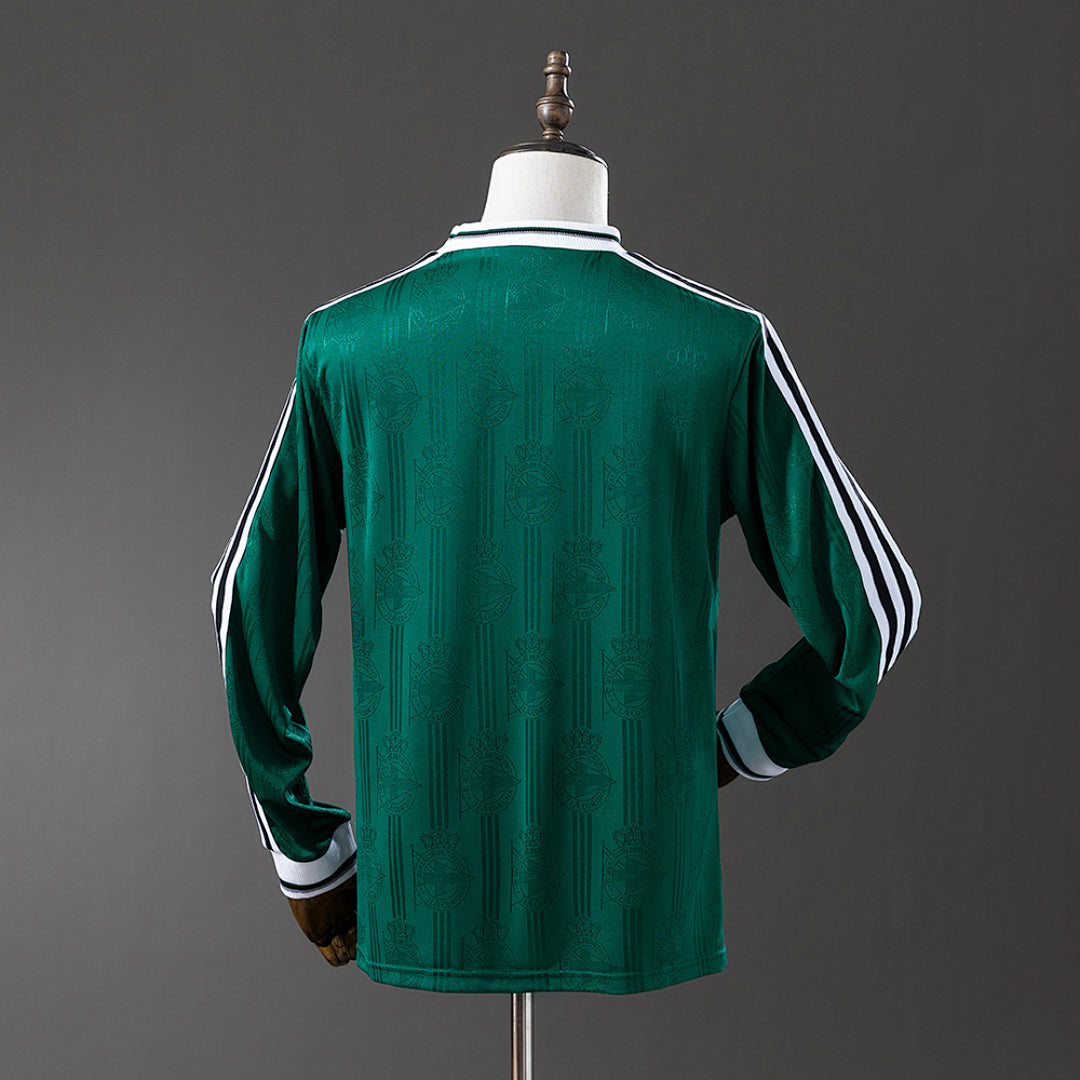Camiseta Retro Deportivo La Coruña Visita Manga Larga 99/00 - espalda