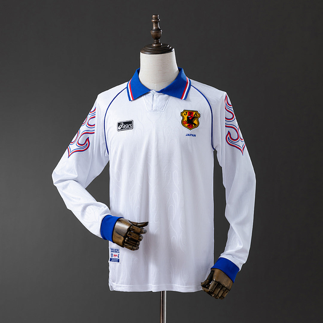 Camiseta Retro Japón Visita Manga Larga 1998 - frente