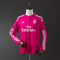 Camiseta Retro Real Madrid Visita Manga Larga 14/15 - frente