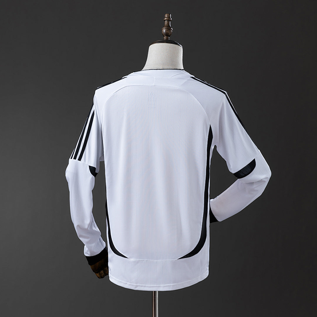 Camiseta Retro Alemania Local Manga Larga 2006 - espalda