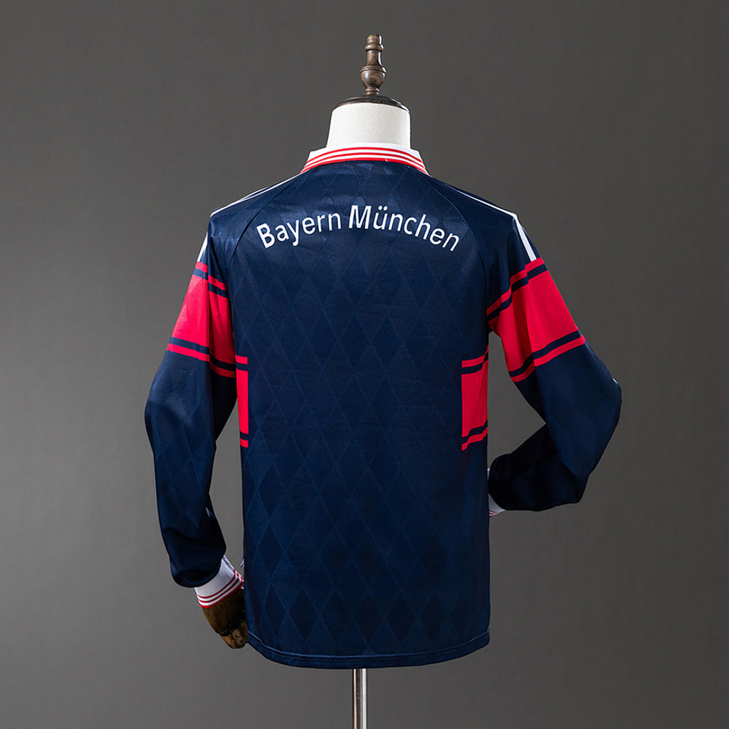 Camiseta Retro Bayern Múnich Visita Manga Larga 97/98 - espalda
