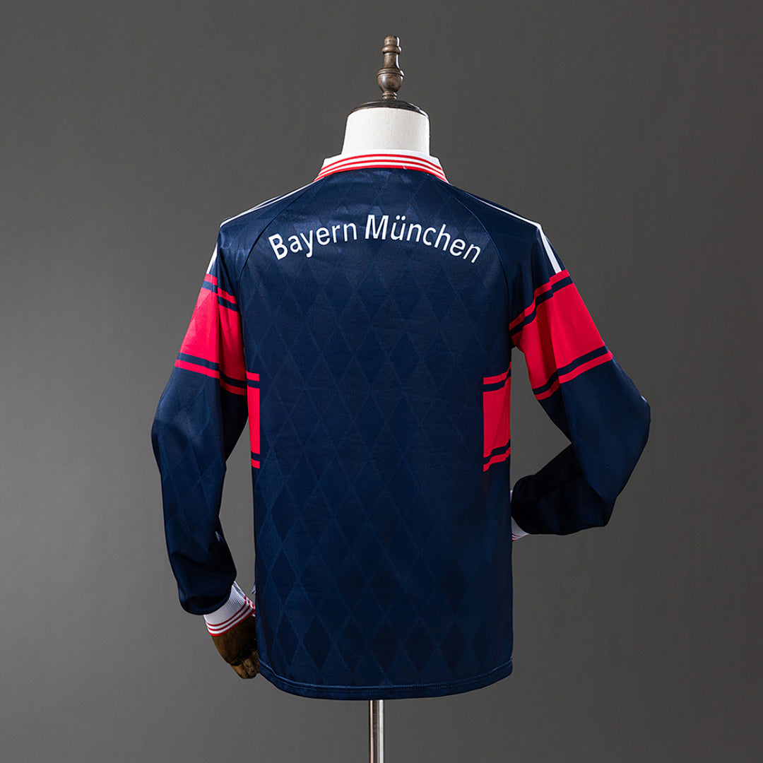 Camiseta Retro Bayern Múnich Visita Manga Larga 97/98 - espalda