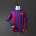 Camiseta Retro FC Barcelona Local Manga Larga 2005 - frente