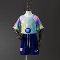 Conjunto Niños FC Barcelona Negra y Gris Verde Edición Especial 2025/26 - frente