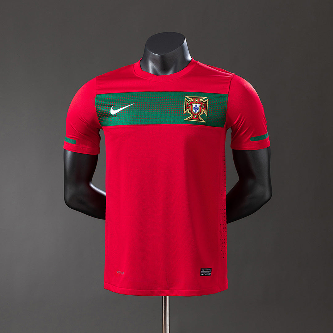 Camiseta Retro Portugal Local 2010 Versión Jugador - frente
