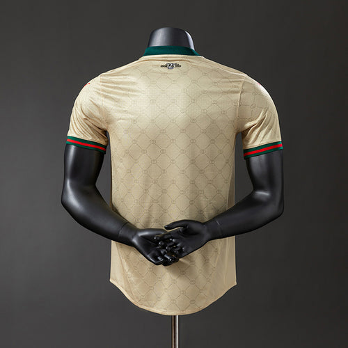 Camiseta AC Milan Dorada y Negra Edición Especial 2025/26 Versión Jugador - espalda