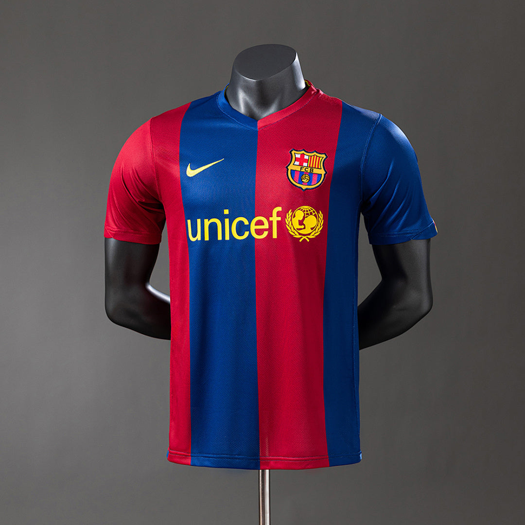 Camiseta Retro FC Barcelona Local 06/07 Versión Jugador - frente