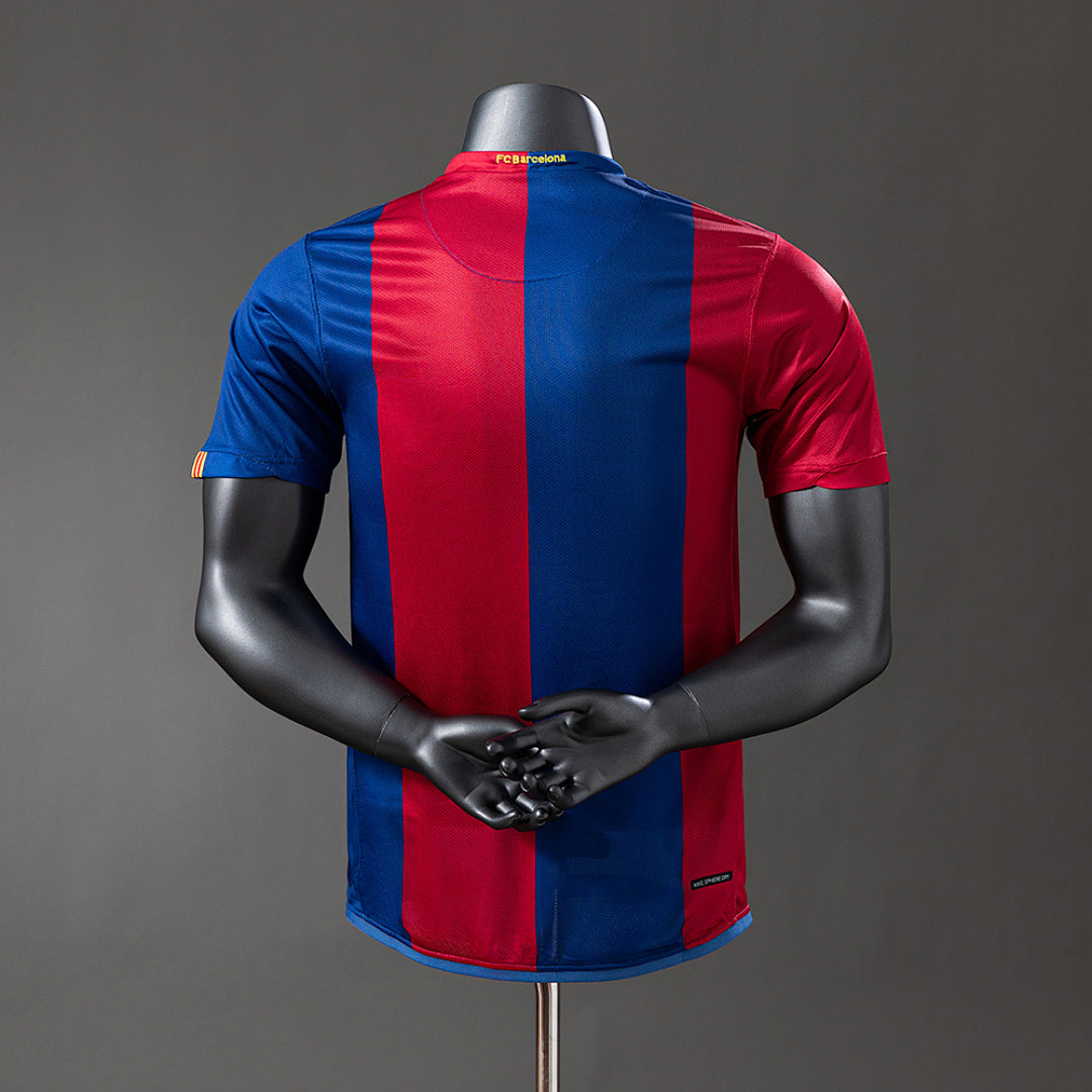 Camiseta Retro FC Barcelona Local 06/07 Versión Jugador - espalda