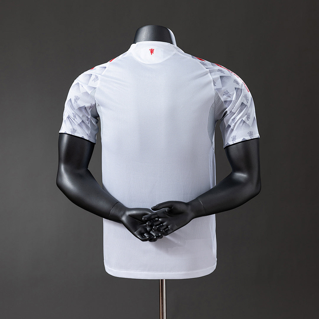 Camiseta Manchester United Gris Edición Especial 2025/26 Versión Jugador - espalda