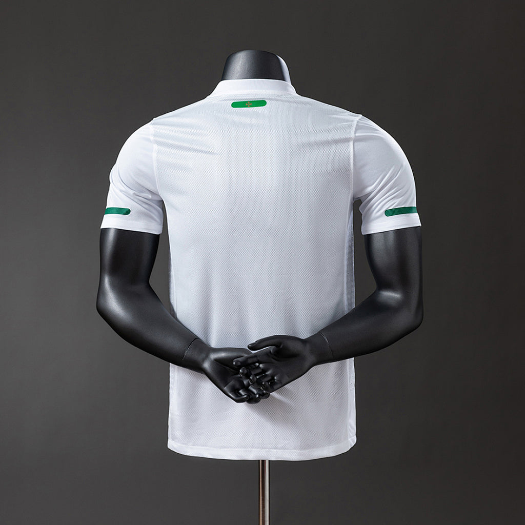 Camiseta Retro Portugal Visita 2010 Versión Jugador - espalda