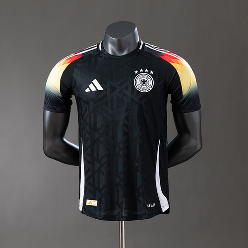 Camiseta Alemania Negra 2024 Versión Jugador - frente