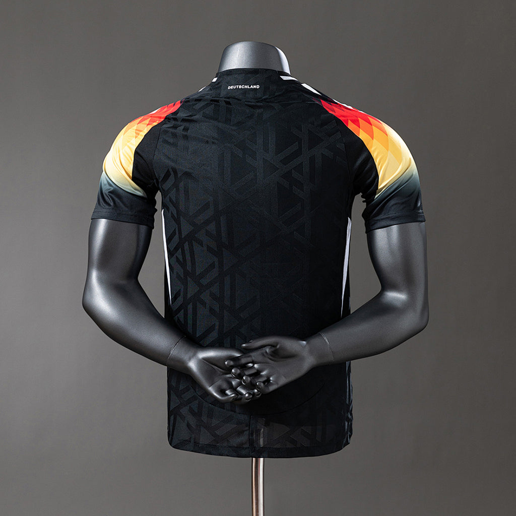 Camiseta Alemania Negra 2024 Versión Jugador - espalda