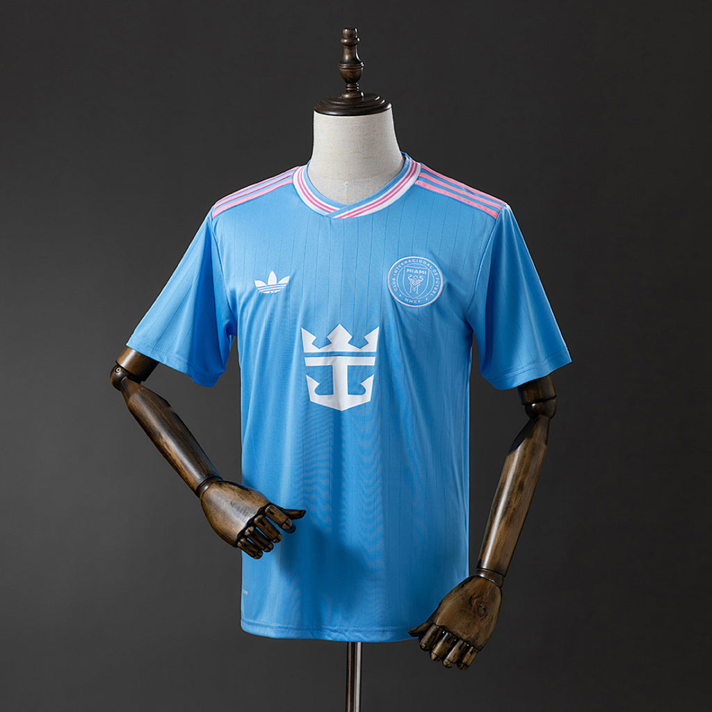 Camiseta Inter Miami Visita Azul y Gris 2025/26 - frente