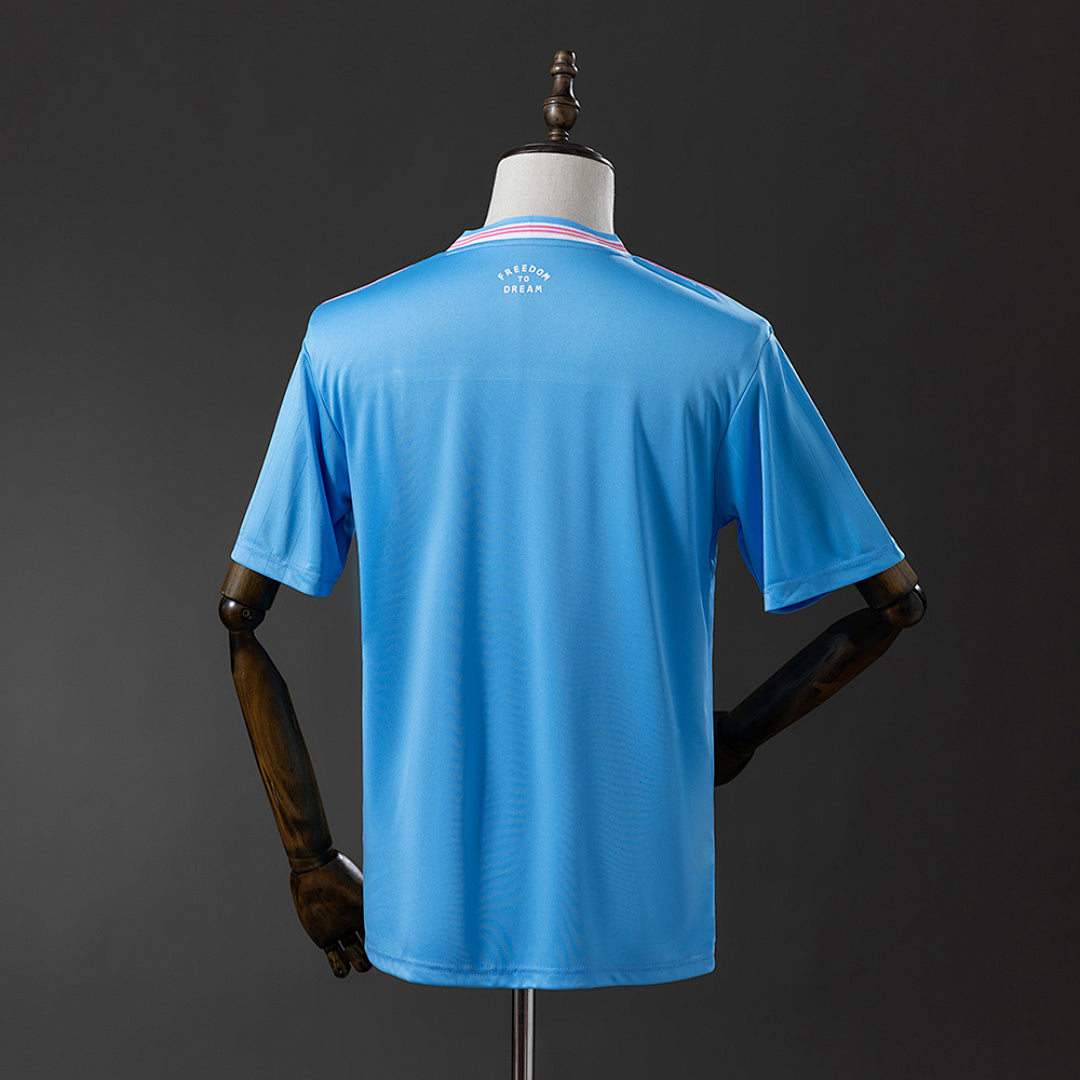 Camiseta Inter Miami Visita Azul y Negra 2025/26 - espalda
